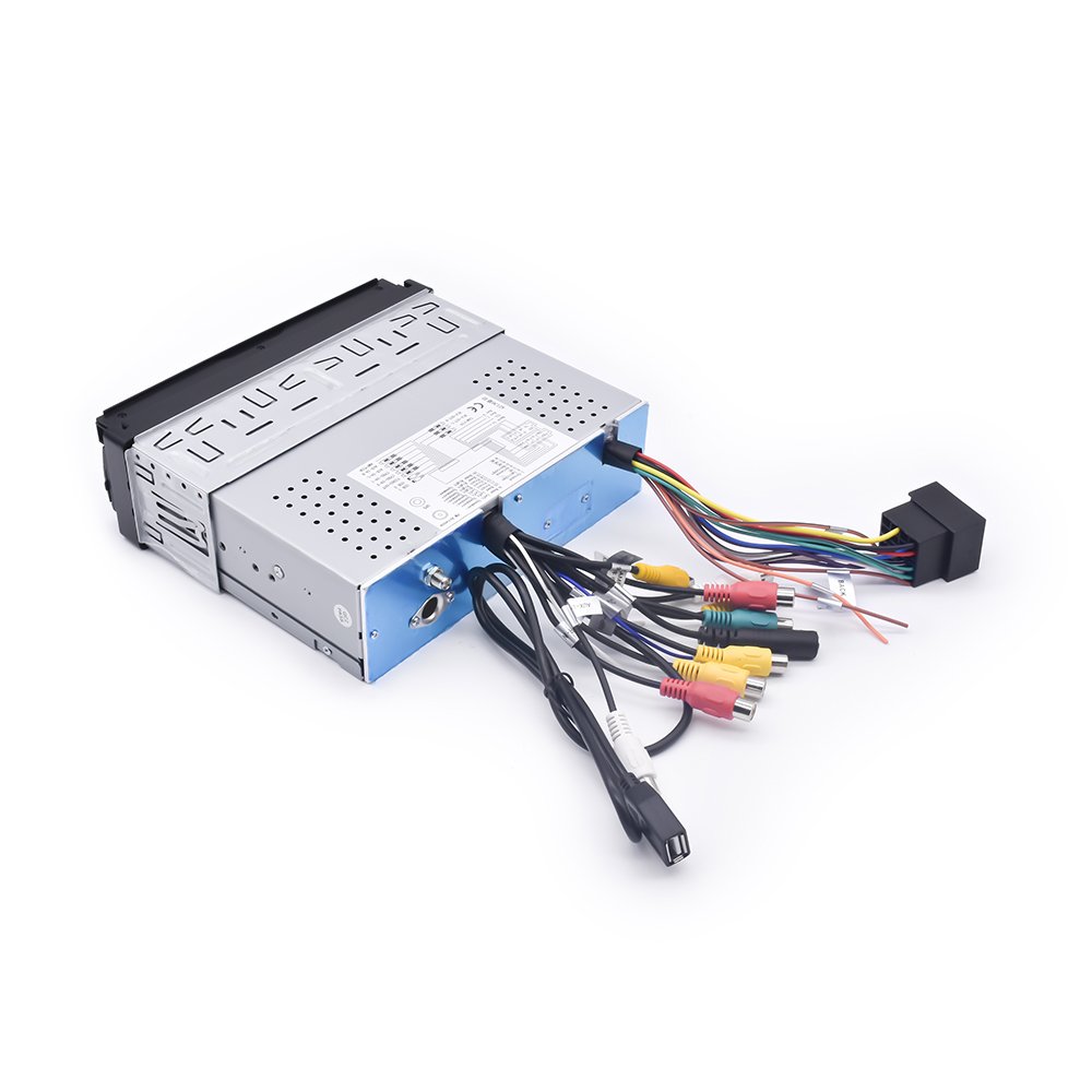 1 Din 7 Inch 2+32G Motorized Flip Out Touchscreen in Dash Head Unit Mirror Link Support FM AUX USB SD Car Radio