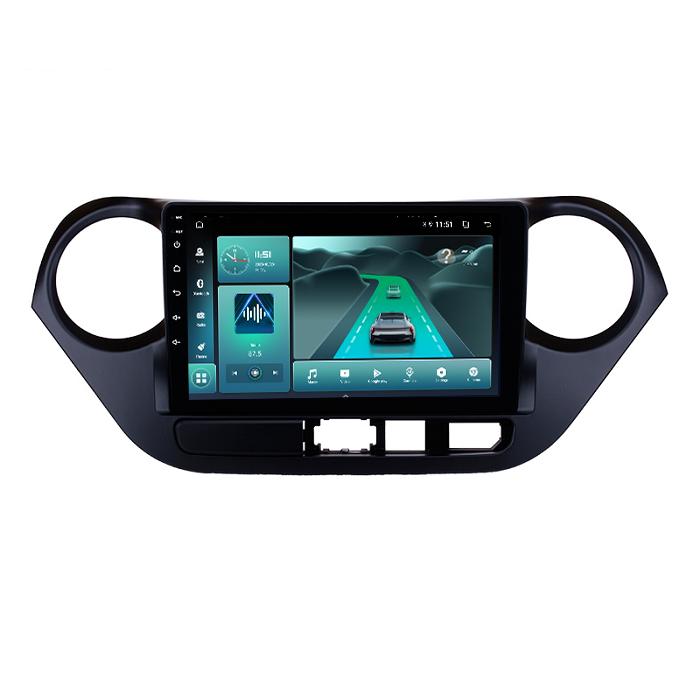 Android 10 8 Core Car Radio BT 5.4 GPS WIFI for Hyundai Grand i10 LHD 2013-2016 Car DVD player
