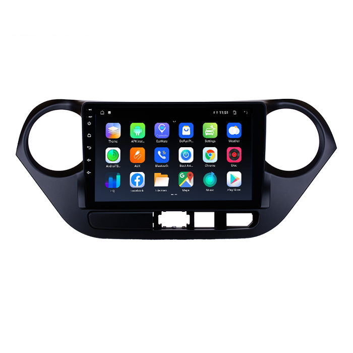 Android 10 8 Core Car Radio BT 5.4 GPS WIFI for Hyundai Grand i10 LHD 2013-2016 Car DVD player