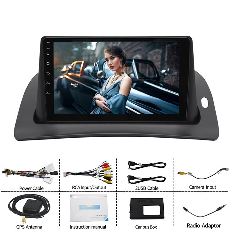 8 Core Built-in Gps Autoradio 7851 Amplifier Carplay Screen Android GPS Navigation Car Radio Player For Renault Kangoo 2015~2018