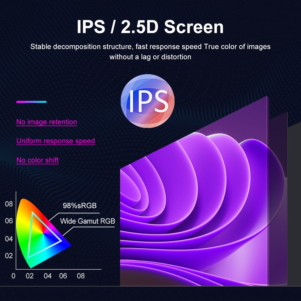 Podofo 8 Core 6+128G Android 13 7" Car Radio Stereo Autoradio GPS 4G Wifi AI Voice Carplay Android Auto DSP Hi-Res RDS OBD2 DAB+