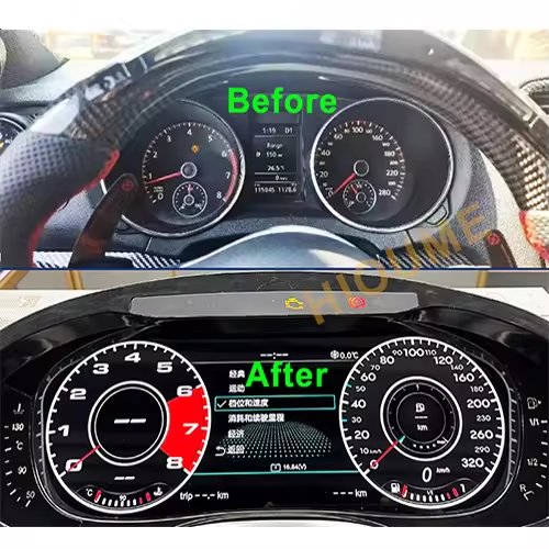 LCD digital dashboard virtual dashboard HD cockpit speedometer For Volkswagen VW Golf 7 Golf 6 MK 7 Pa Sutter B8 B6 B7 CC Tiguan