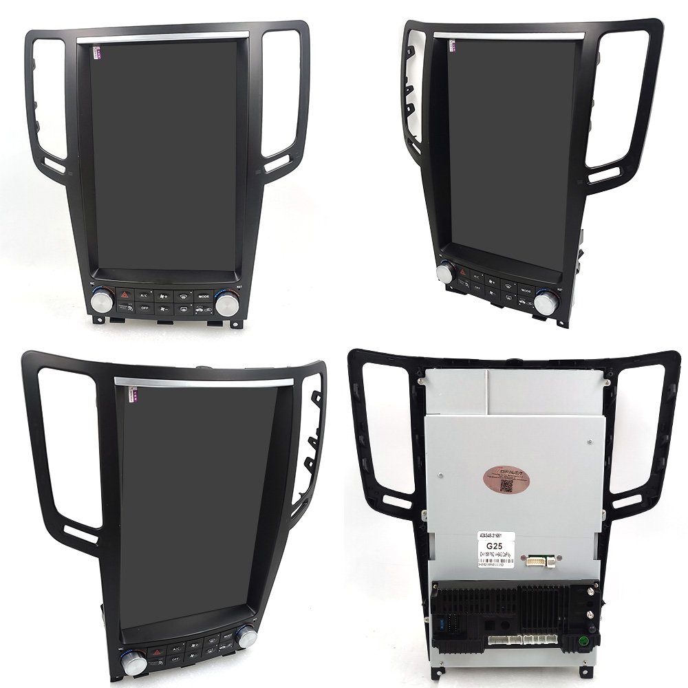 12.1 Inch Android 10 Car Stereo for Infiniti G37 2004 2005 2006 2007 2008 2009 2010 2012 2013 GPS Navigation