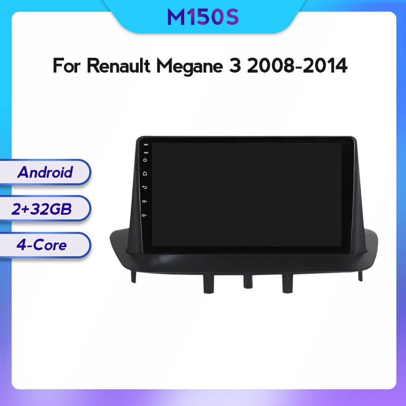 Mekede MS 8-Core 8+128GB IPS Screen Car DVD Player video Vehicle mounted display for Renault Megane 3 2008 2014 9inch