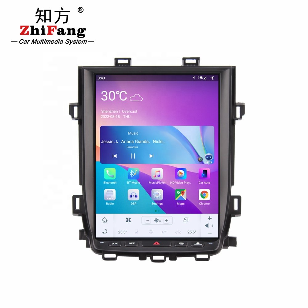 12.1inch Android headunit GPS Navigation Tesla 2K Touch Screen Car DVD Player 8/128GB for Toyota 2010-2014 Alphard 20