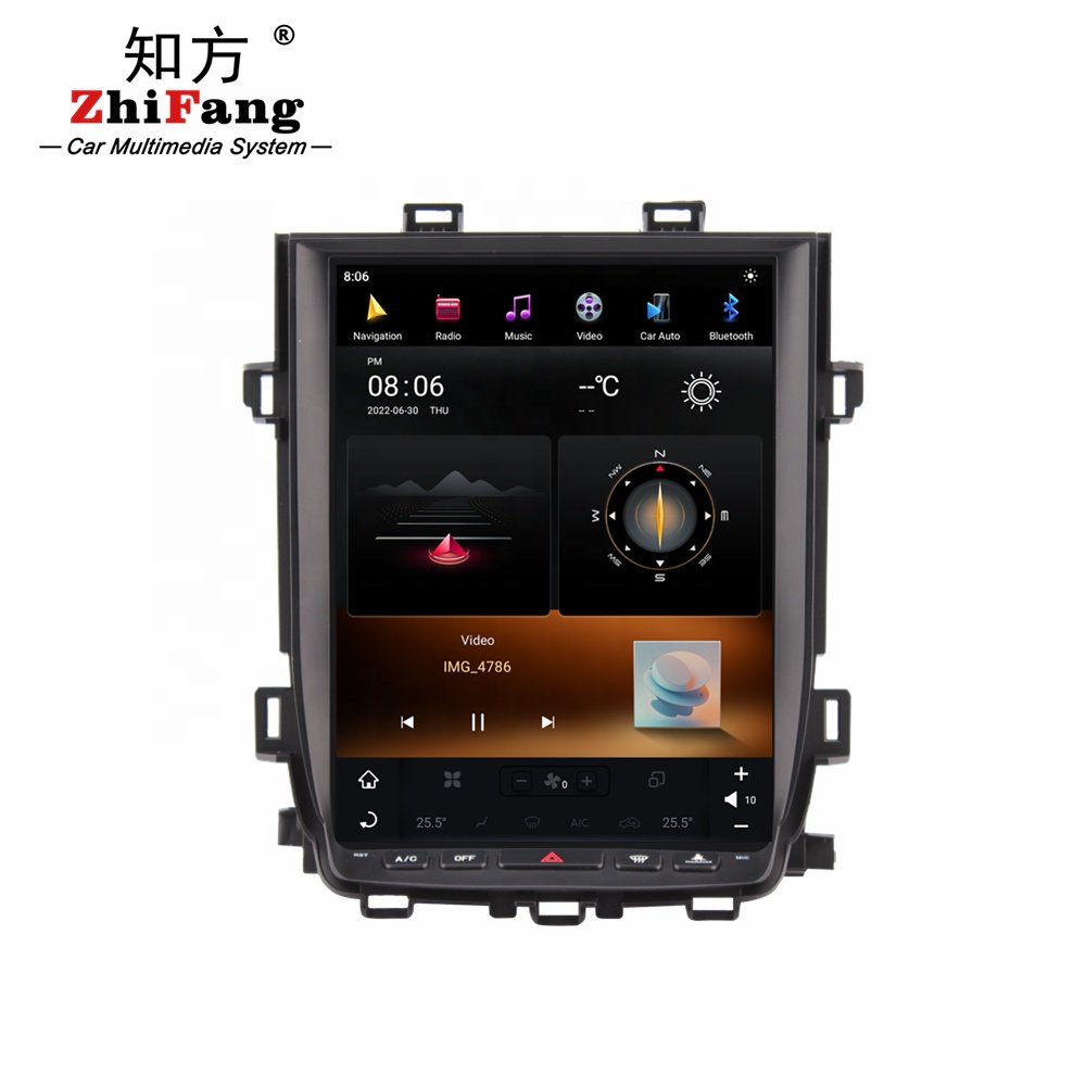 12.1inch Android headunit GPS Navigation Tesla 2K Touch Screen Car DVD Player 8/128GB for Toyota 2010-2014 Alphard 20