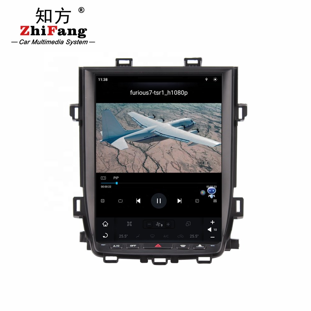 12.1inch Android headunit GPS Navigation Tesla 2K Touch Screen Car DVD Player 8/128GB for Toyota 2010-2014 Alphard 20