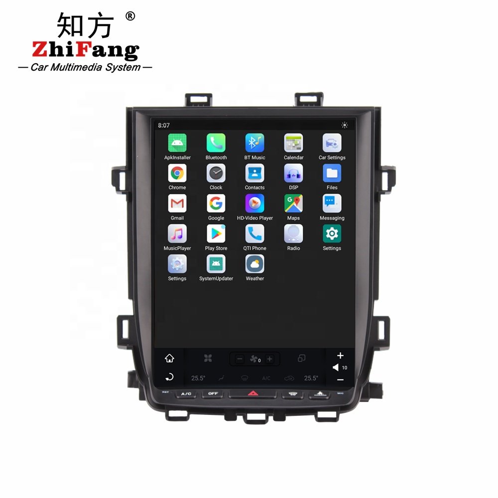 12.1inch Android headunit GPS Navigation Tesla 2K Touch Screen Car DVD Player 8/128GB for Toyota 2010-2014 Alphard 20