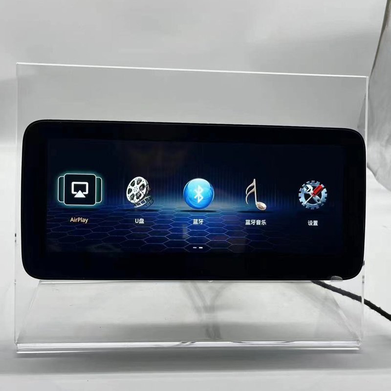 Head unit Car dvd player Linux touch carplay screen radio gps navigation multimedia For Mercedes Benz C-class W204 2008-2010