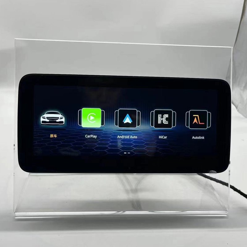 Head unit Car dvd player Linux touch carplay screen radio gps navigation multimedia For Mercedes Benz C-class W204 2008-2010