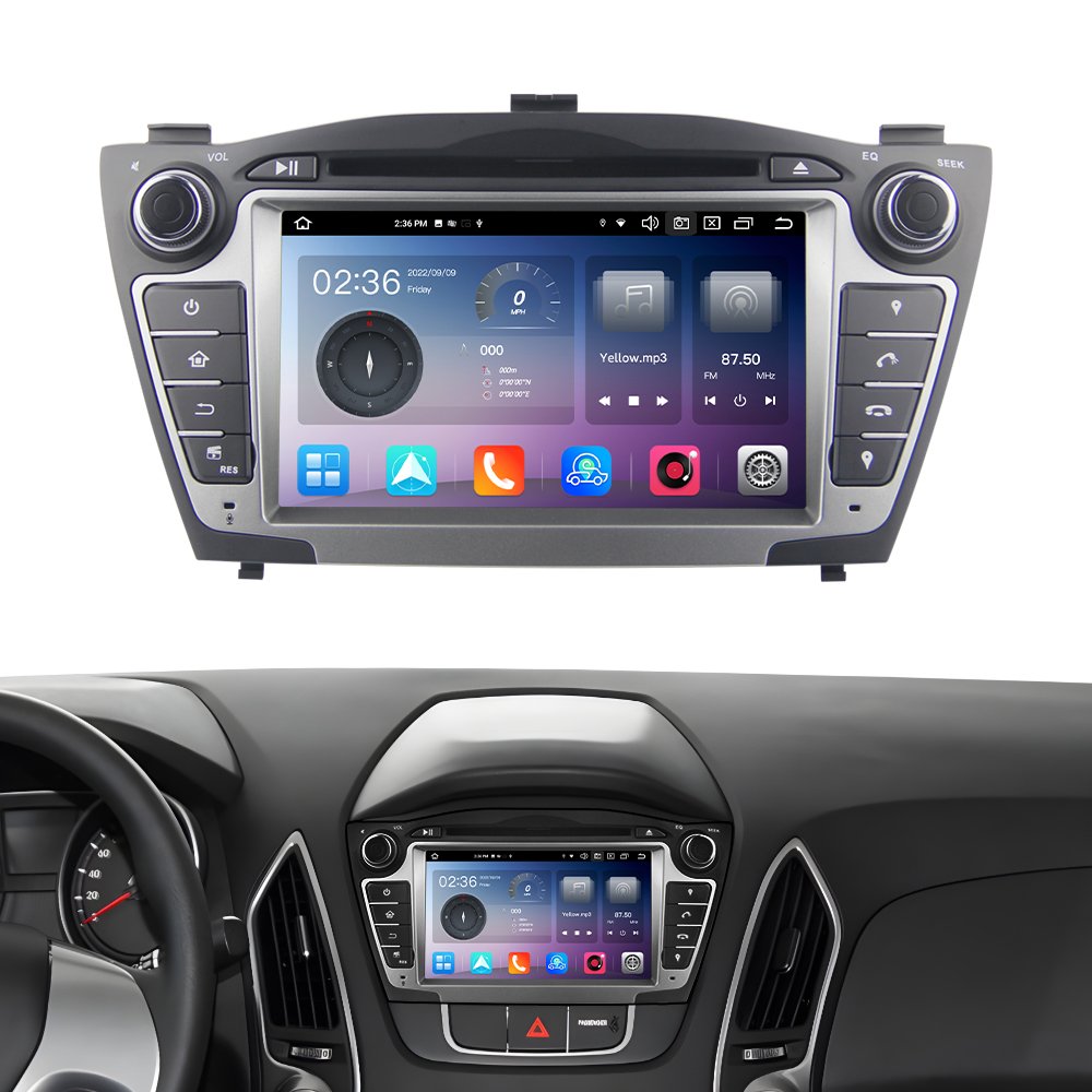 7''2Din Android10.0 4G+64G Octa-core Car DVD GPS Navigation for Tucson IX35 2009-2015