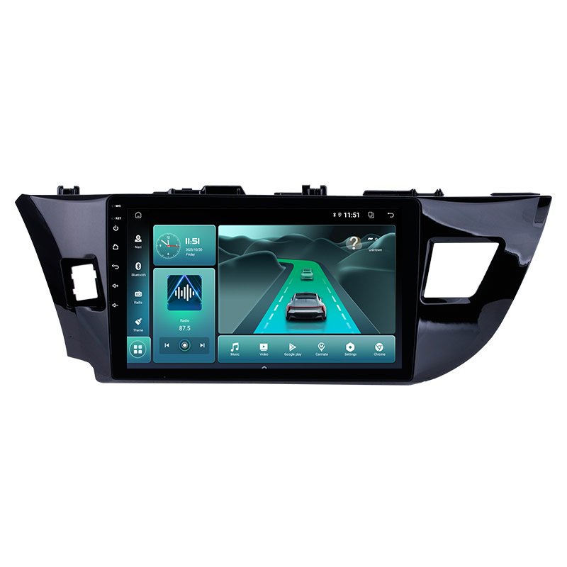 2 din Touch Screen Android 10 Car Radio Support BT WIFI DSP For Toyota Corolla 2014-2016 Levin 2013-2016 Car DVD Player