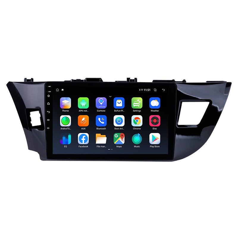 2 din Touch Screen Android 10 Car Radio Support BT WIFI DSP For Toyota Corolla 2014-2016 Levin 2013-2016 Car DVD Player