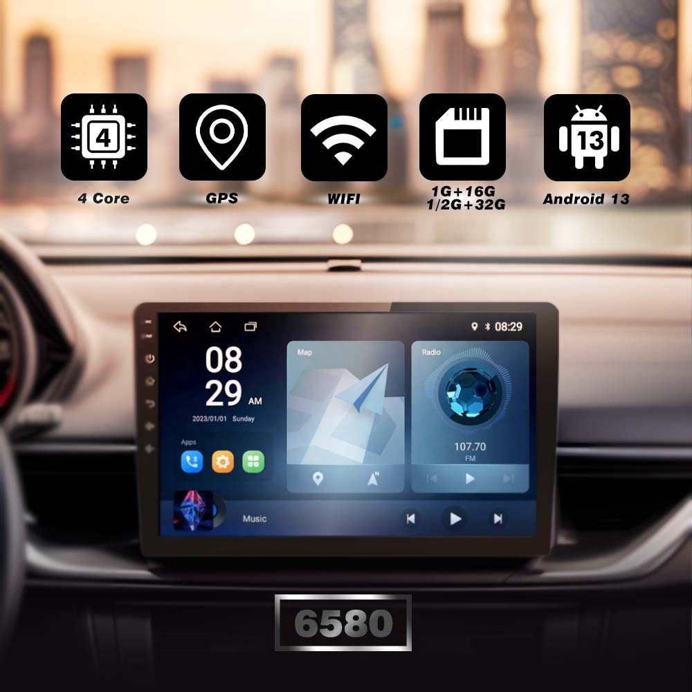 Factory price touch screen car dvd player double din android head unit car dvd player android car stereo