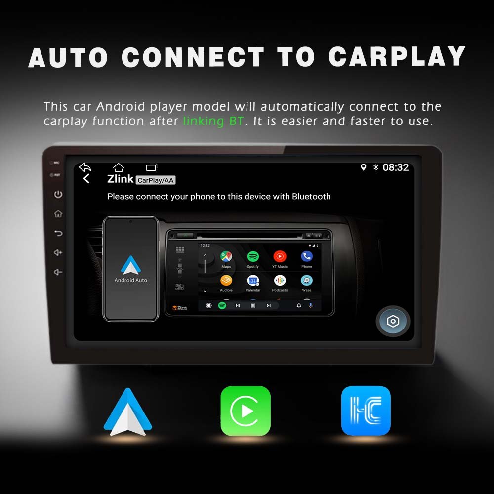 Factory price touch screen car dvd player double din android head unit car dvd player android car stereo