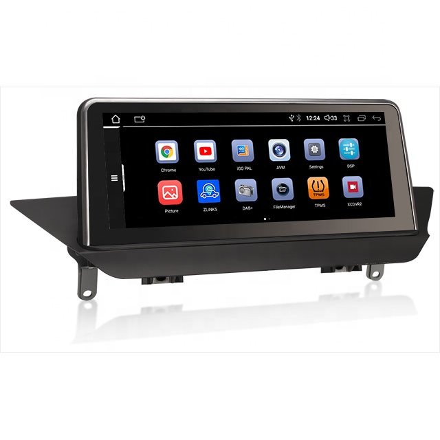 Erisin ES3384I 10.25 HD 2K IMAX IPS Qualcomm Snapdragon Android 13 Car Stereo for BMW X1 E84 CIC GPS Satnav BT 5.0 CarPlay