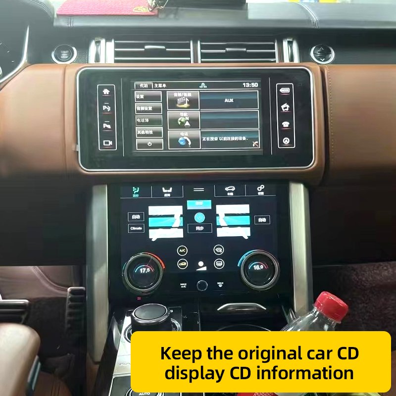 12.3" dvd car radio stereo android touch screen multimedia player carplay for Land Rover Sport Vogue 2013-2016