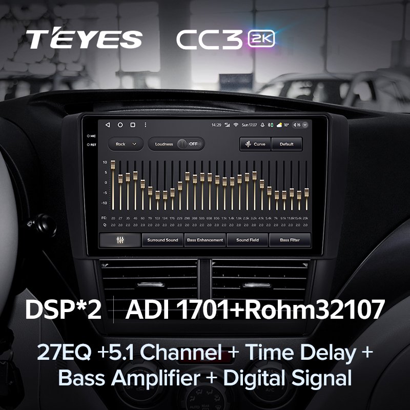 TEYES CC3 2K For Subaru Forester 3 SH 2007 - 2013 Car Radio Multimedia Video Player Navigation stereo Android No 2din 2 din dvd