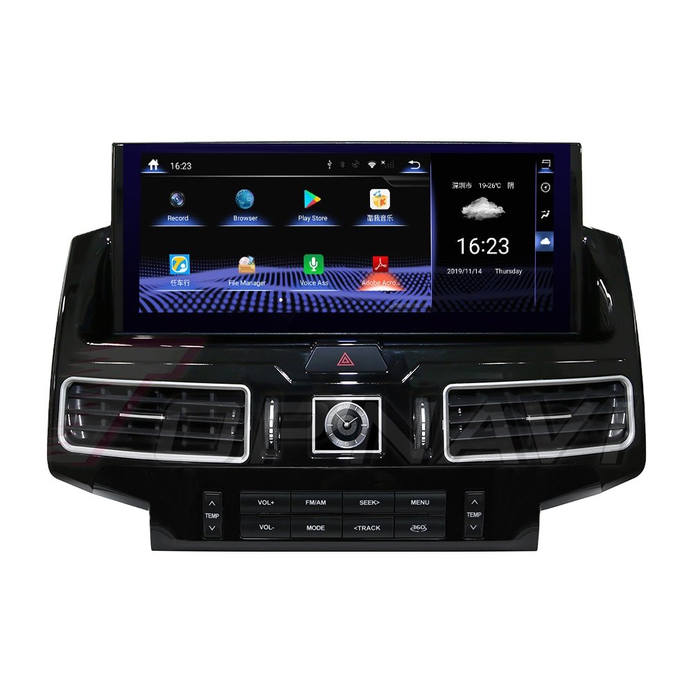 Hot Sale 12.3 Inch Touch Screen Octa Core Android 12 Car Player For Toyota Land Cruiser 2008 - 2015 GPS Car Audio Stereo