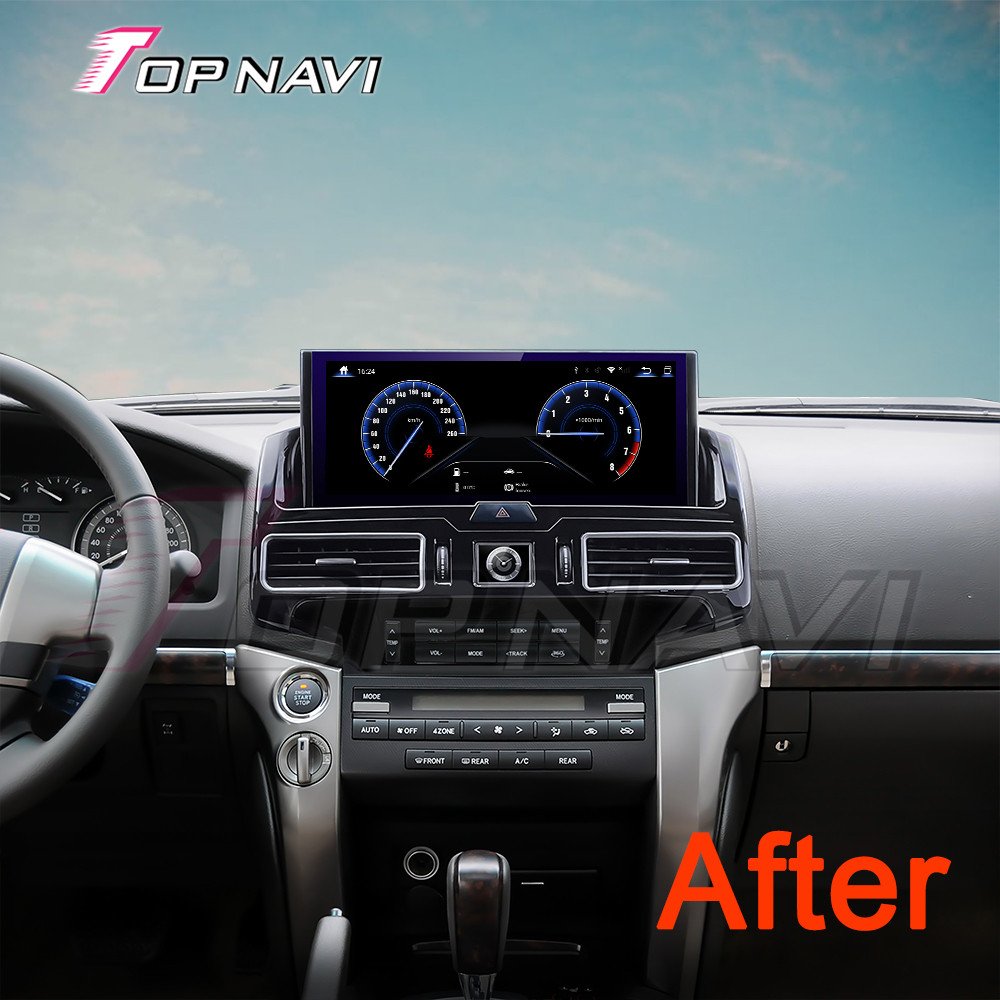 Hot Sale 12.3 Inch Touch Screen Octa Core Android 12 Car Player For Toyota Land Cruiser 2008 - 2015 GPS Car Audio Stereo