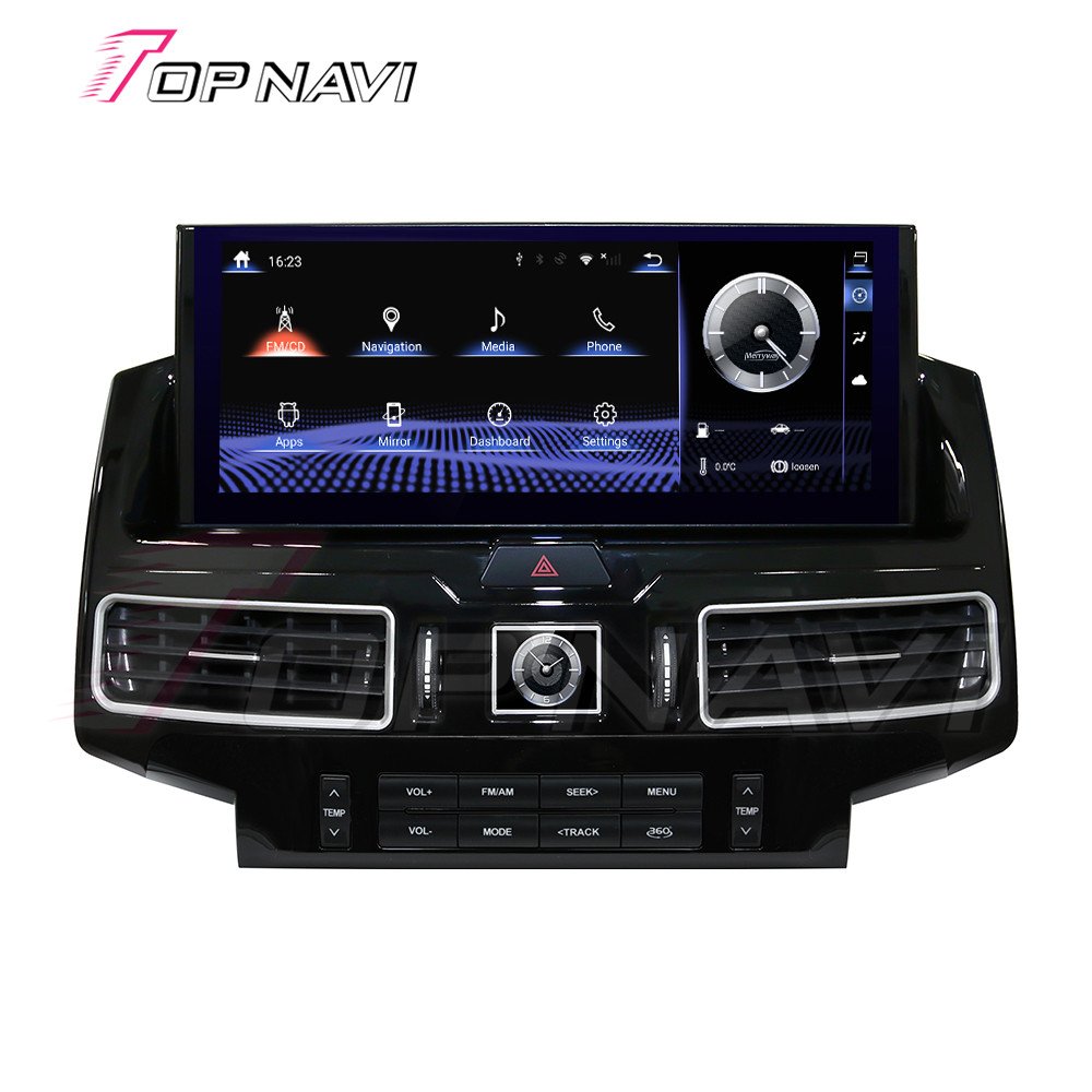 Hot Sale 12.3 Inch Touch Screen Octa Core Android 12 Car Player For Toyota Land Cruiser 2008 - 2015 GPS Car Audio Stereo