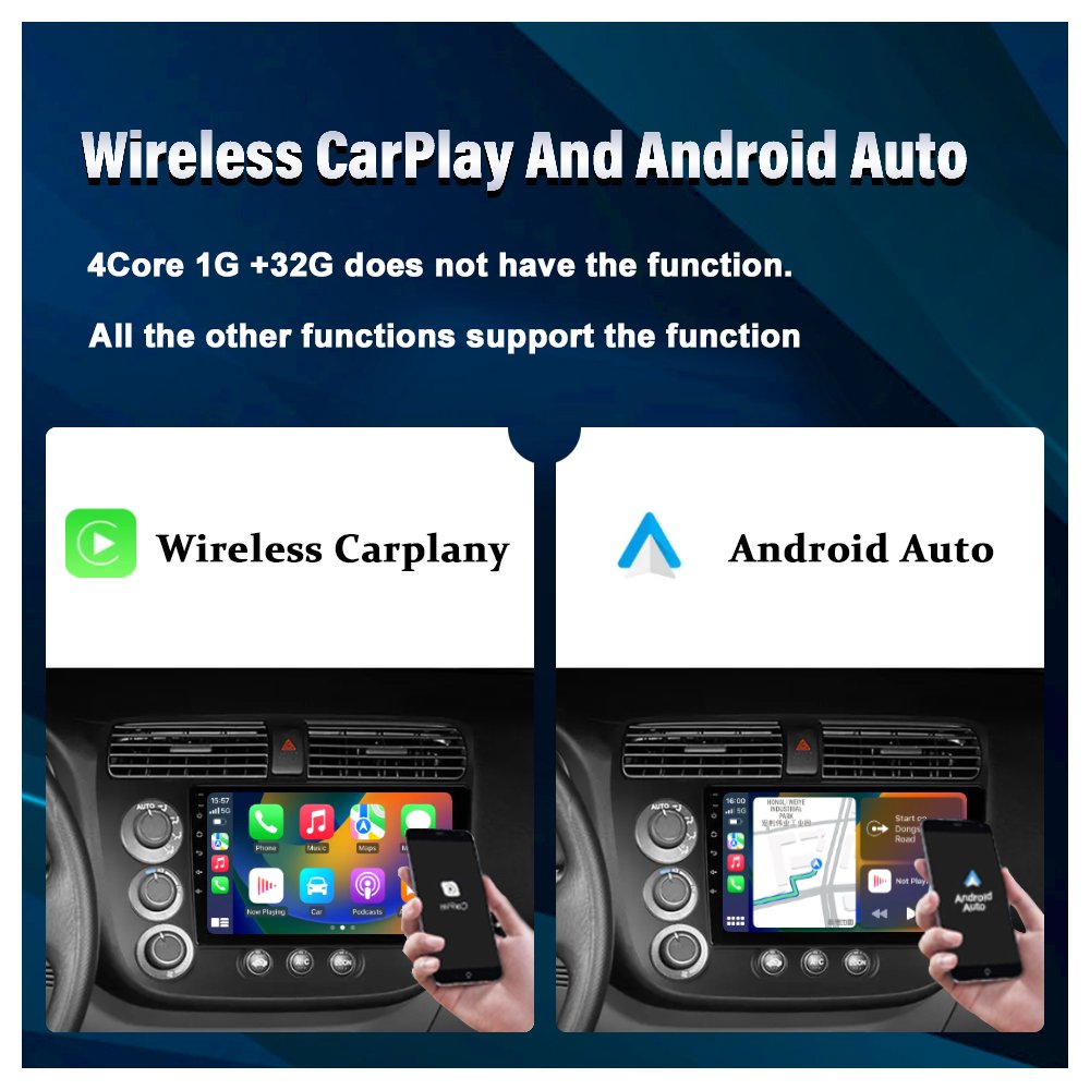 Penhui Android Car DVD Player for Honda Civic 7 LHD RHD 2000 - 2006 Radio GPS Navigation Audio Video CarPlay DSP Multimedia 2