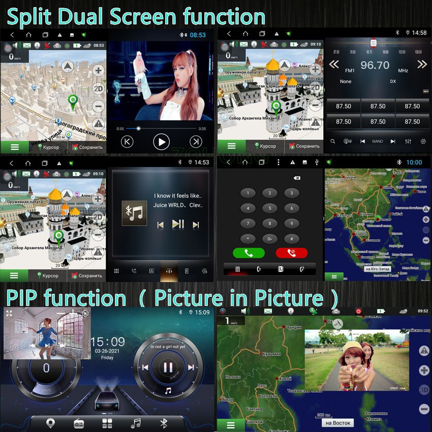DSP 8 Core 4G Android For Honda CRV CR-V 1995-2001 Car Multimedia Video Player GPS Navigation Autoradio Stereo Radio DVD 2din