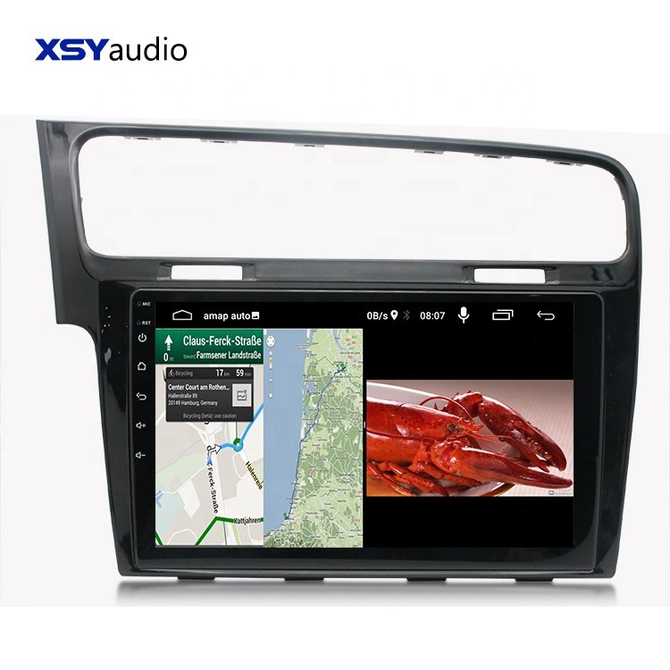 Car DVD Player Navigation GPS Vw Golf Mk1 Accessories for Volkswagen VW Golf 7 2013-2016 Quad Core 2GB RAM 32G Vw Rcd 330g 10.1"
