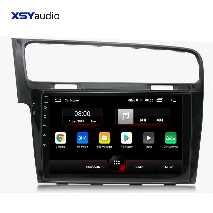 Car DVD Player Navigation GPS Vw Golf Mk1 Accessories for Volkswagen VW Golf 7 2013-2016 Quad Core 2GB RAM 32G Vw Rcd 330g 10.1"