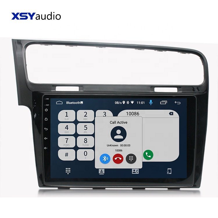 Car DVD Player Navigation GPS Vw Golf Mk1 Accessories for Volkswagen VW Golf 7 2013-2016 Quad Core 2GB RAM 32G Vw Rcd 330g 10.1"