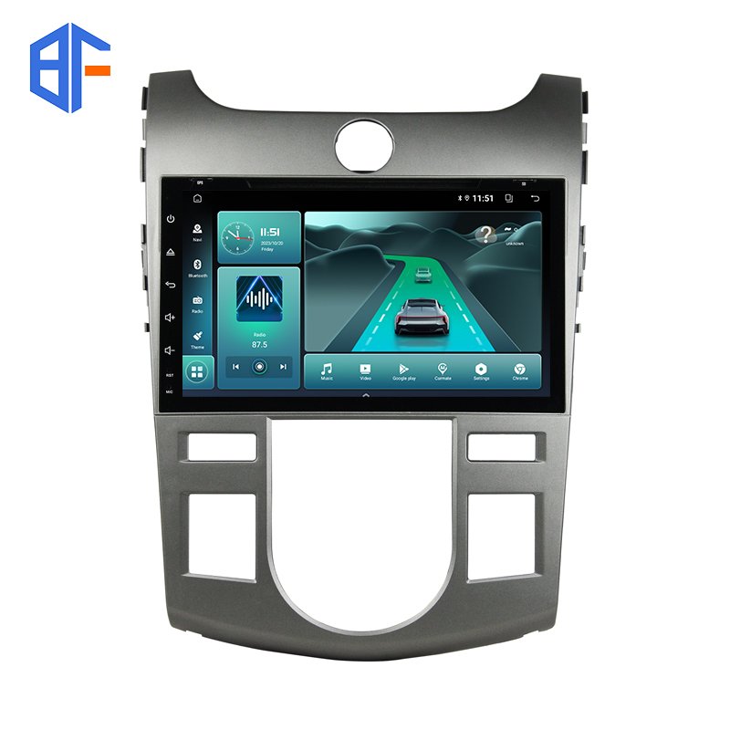 Android 10 Car DVD Player 2 Din Touch Screen 2+32GB Car Navigation Player for Kia Forte Cerato 2009-2013 Car Radio