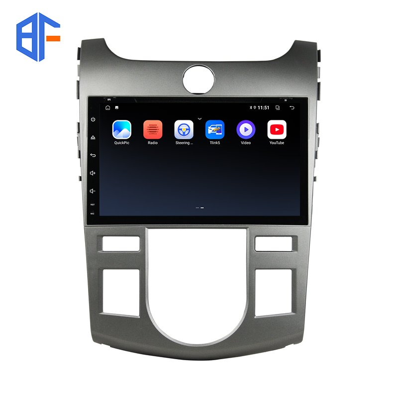 Android 10 Car DVD Player 2 Din Touch Screen 2+32GB Car Navigation Player for Kia Forte Cerato 2009-2013 Car Radio