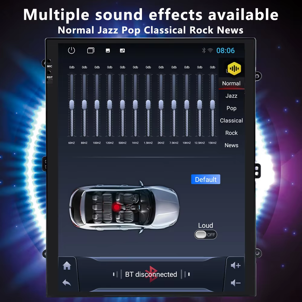 New style auto electronics radio for car Quad core Octa core Universal Car DVD Player car radio android