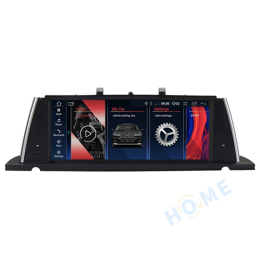 10.25" Android 13 8G+128G Car Multimedia Video Player GPS Navigation For BMW 5 Series GT F07 2009 - 2016 Wireless CarPlay Auto