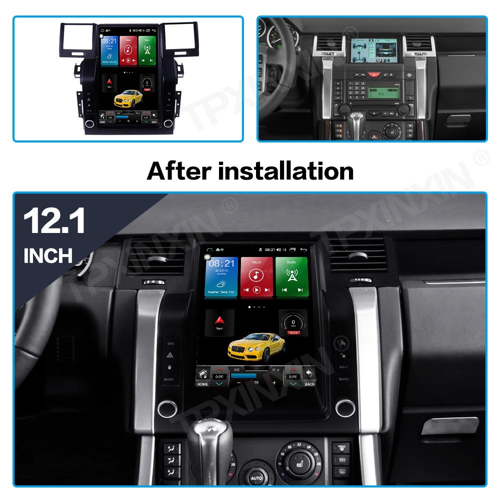 Tesla Screen For Land Rover Range Rover Sport 2006 2007 2008 Car Radio GPS Navigation Android Multimedia DVD Player