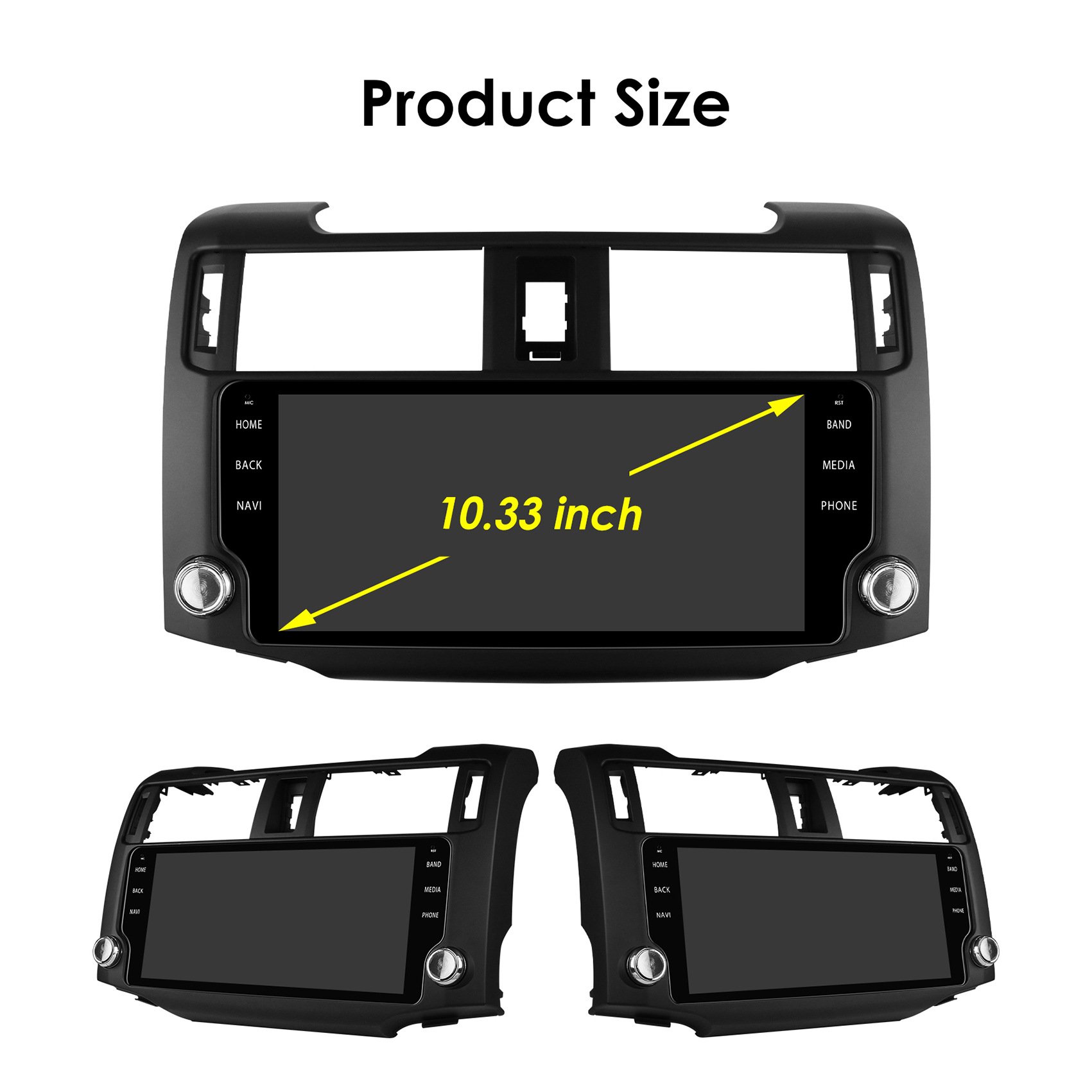 10.33 Inch Android Car Dvd Player 2013 2014 2015 2016 2017 2018 2019 2020 Navigation&gps for TOYOTA 4runner 2009 2010 2011 2012