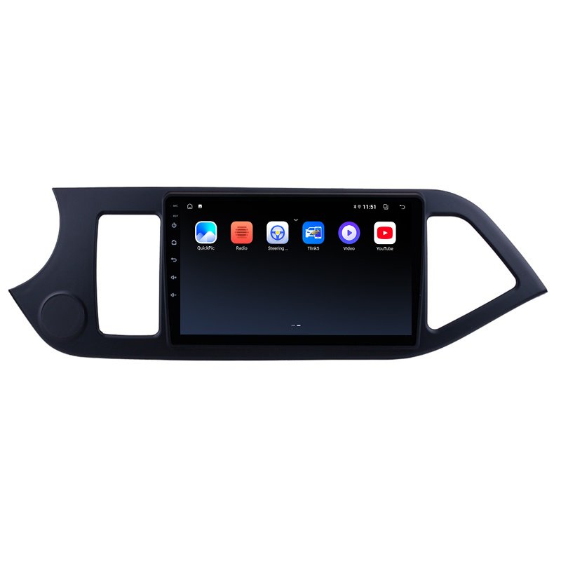 9 Inch android 12 Full Touch Screen Car GPS Navigation DVD Player for Kia Picanto Morning 2011-2014 RHD 2+32GB