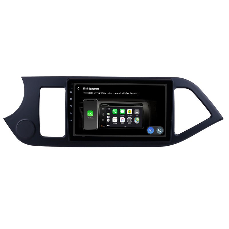 9 Inch android 12 Full Touch Screen Car GPS Navigation DVD Player for Kia Picanto Morning 2011-2014 RHD 2+32GB
