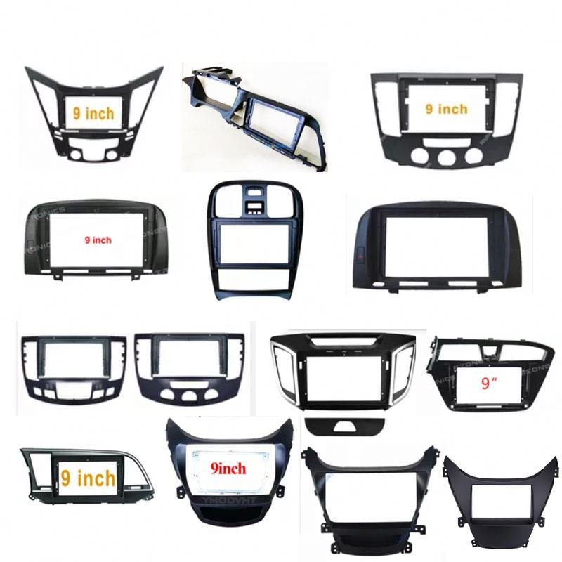 Hot Sale Android Car DVD Player frame All Frames Stereo GPS Navigation Android Car Radio Bracket Panel Media Car frame
