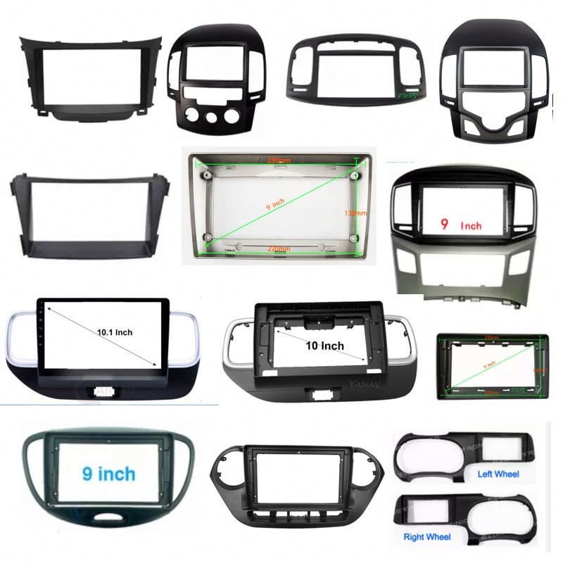 Hot Sale Android Car DVD Player frame All Frames Stereo GPS Navigation Android Car Radio Bracket Panel Media Car frame