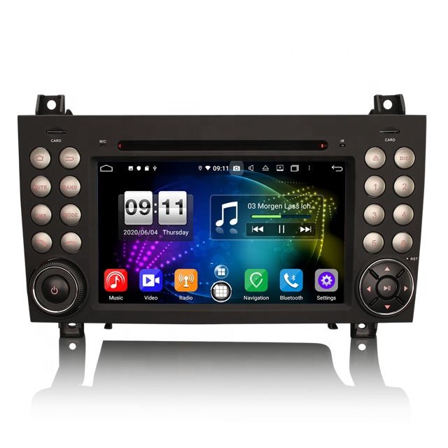 Erisin ES8740S 7" DSP Android 10.0 Car DVD player CarPlay & Auto GPS 4G DAB+ for Benz SLK R171