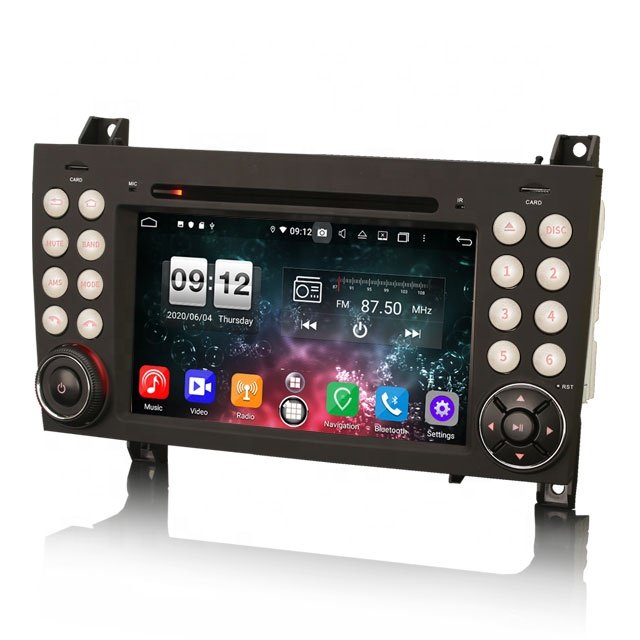 Erisin ES8740S 7" DSP Android 10.0 Car DVD player CarPlay & Auto GPS 4G DAB+ for Benz SLK R171