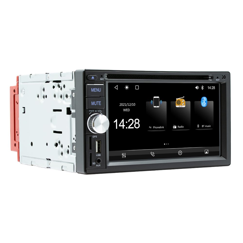 6.2 Inch S4800 Car DVD Player 5.0 HD Reversing Video Car MP5 Wired Carplay Car Multi-function Multimedia Player