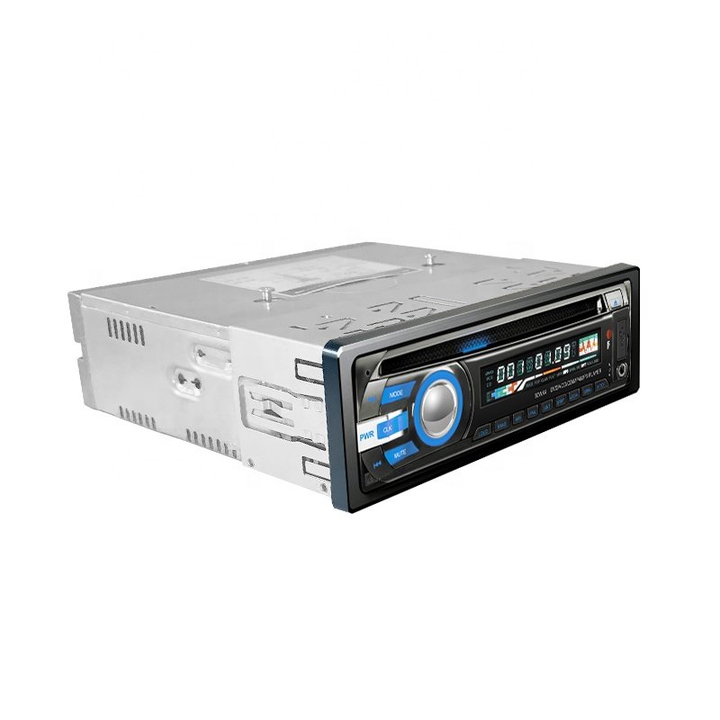 1din car USB/SD/TF digital DVD player FM/AM/RDS with BT DVD/VCD/CD Aux-in color LCD display car dvd