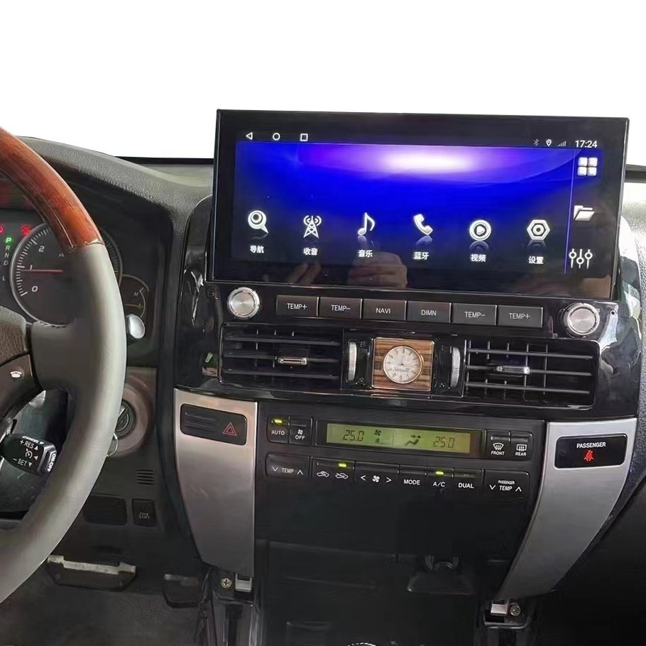 Gerllish Android Car GPS Navigation For Toyota Land Cruiser Prado 120 For Lexus GX470 2003-2010 Auto Stereo Head Unit Multimedia