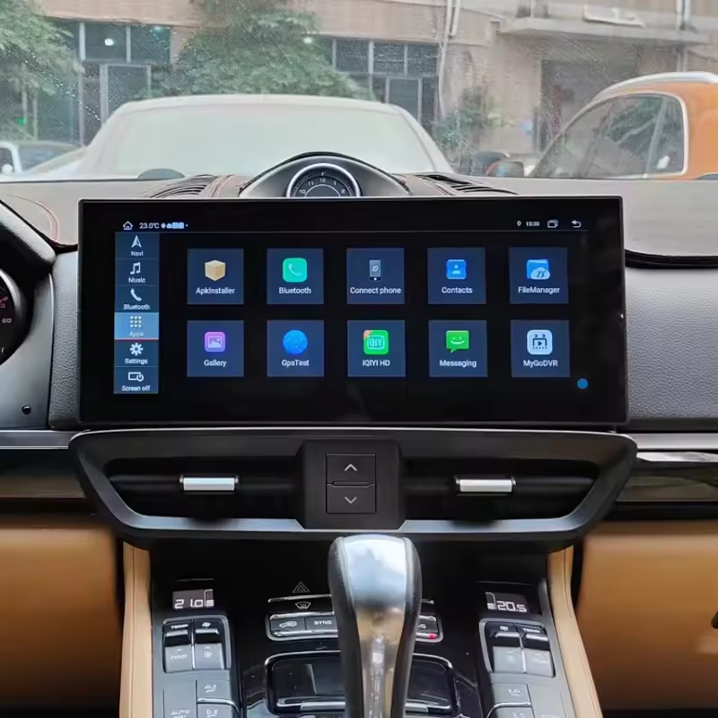 12.3" Snapdragon 665 8g+256g Android 13 Multimedia Carplay Auto Audio Dvd Player For Porsche Cayenne 2010-2015