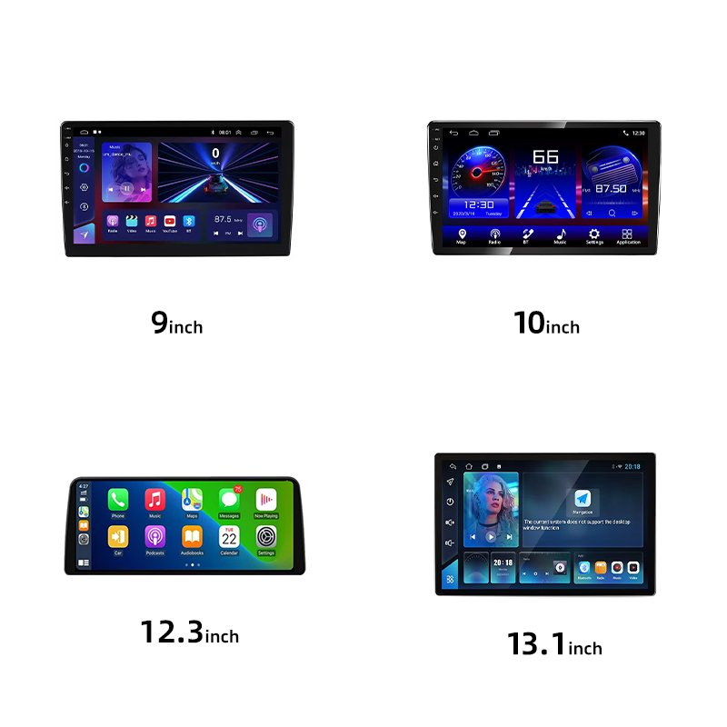 Car navigation Android touch screen radio 2k android car radio for car 4core/8core IPS/QLED 4G/WiFi radio auto