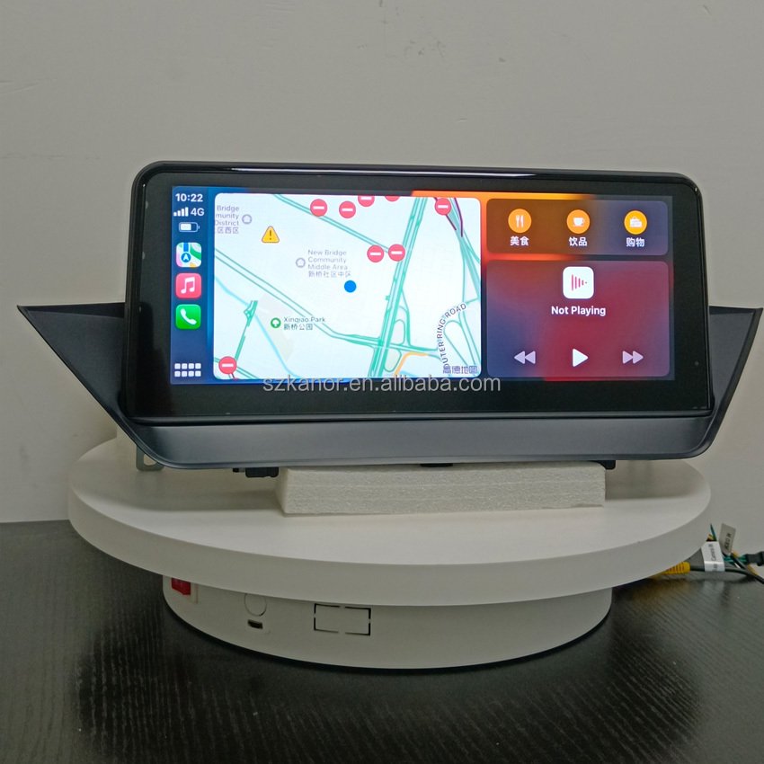 1920*720p HD Touch Screen Display Android 13 Qualcomm 680 GPS Navigation Carplay Multimedia Player For BMW X1 E84