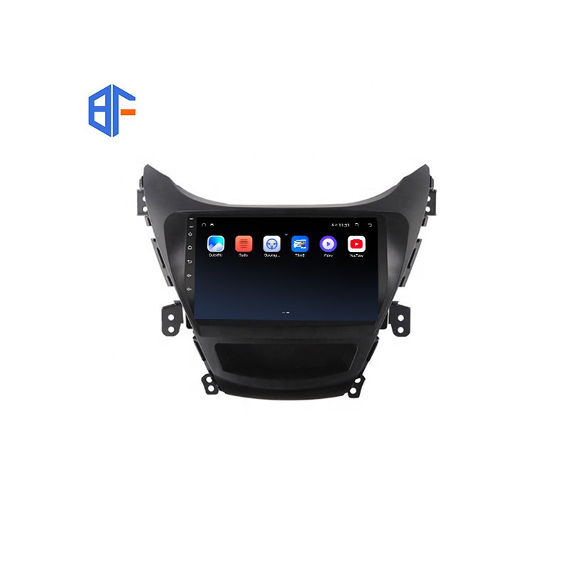 2 din 4 core Touch Screen Car radio 9" android stereo boss car audio for Hyundai Elantra 2012 Head Unit GPF FM WIFI Player