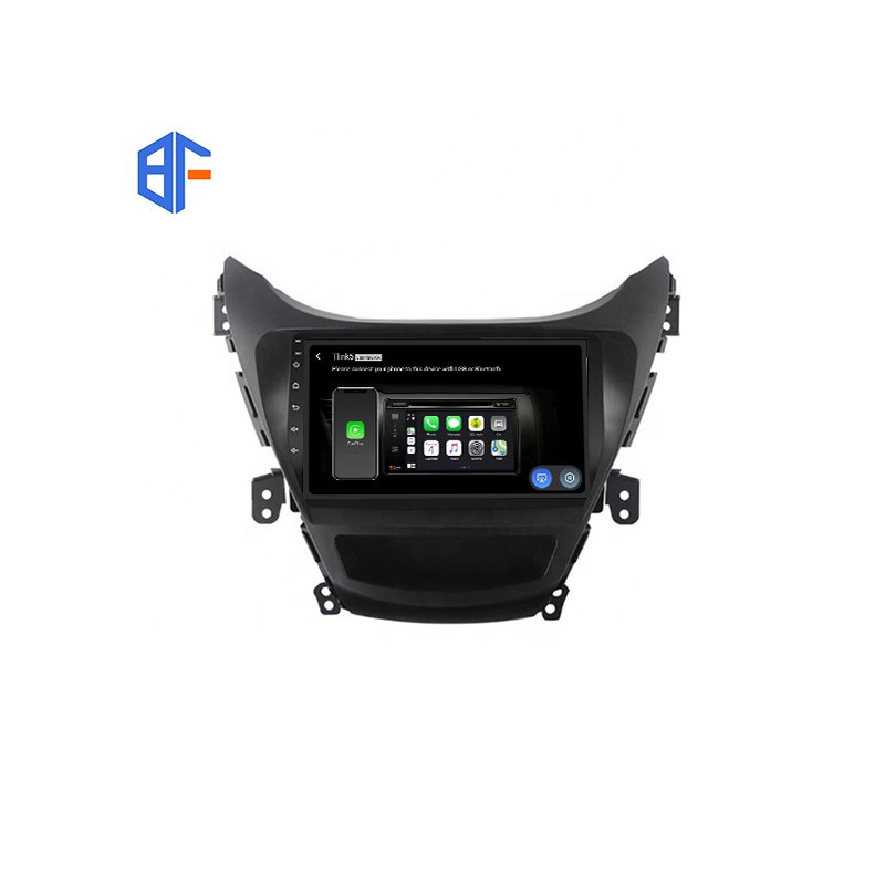 2 din 4 core Touch Screen Car radio 9" android stereo boss car audio for Hyundai Elantra 2012 Head Unit GPF FM WIFI Player